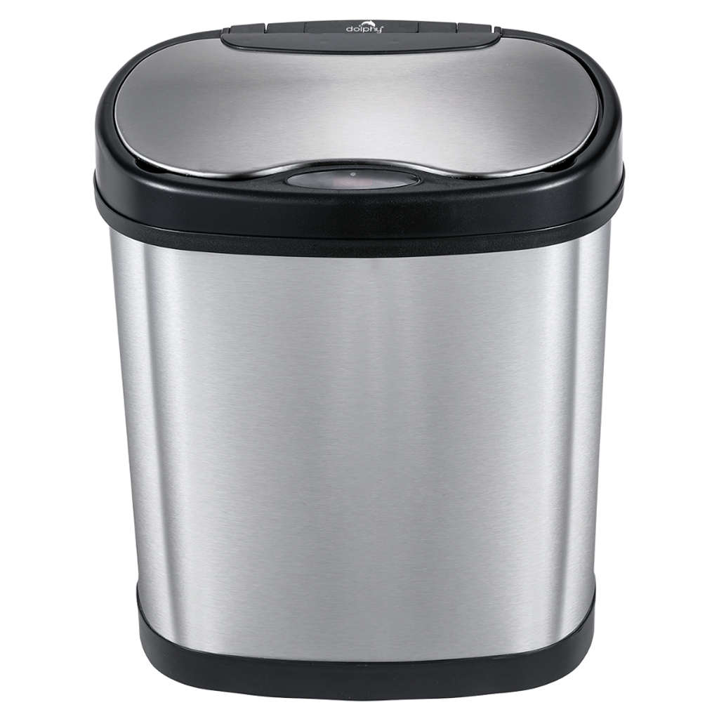 Buy Dolphy Automatic Sensor Trash Bins Stainless Steel 12Litres DABN2