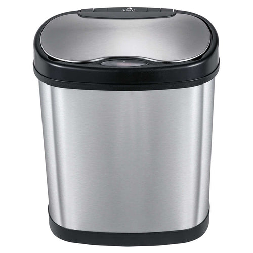 Dolphy Automatic Sensor Trash Bins Stainless Steel 12Litres DABN2-12L 