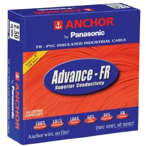 Anchor Advance-FR PVC Insulated Industrial Cable 180Meter 2.50Sq.mm T-27415 