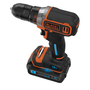 Black & Decker Lithium-Ion Smart Tech Drill Driver 18V BDCDC18KST 