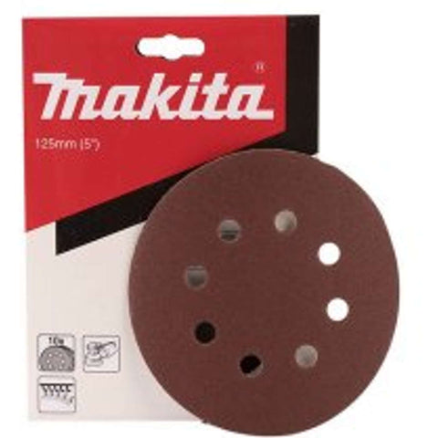 Makita Abrasive Disc  5Inches 125mm 10Pcs Set 