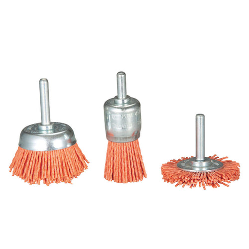 Makita Nylon Brush Coarse 3Pcs Set D-70742 