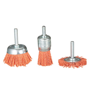 Makita Nylon Brush Coarse 3Pcs Set D-70742 
