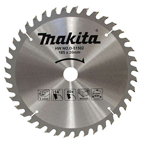 Makita TCT Saw Blade For Wood 7Inch D-51502 