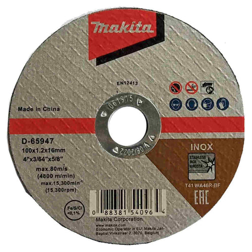 Makita Thin Cut-Off Wheel D-65947 
