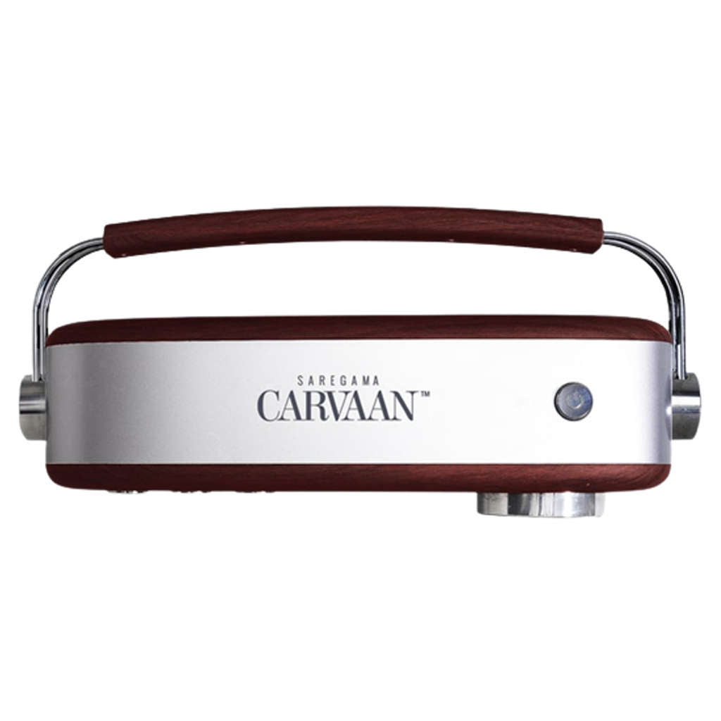 Saregama Carvaan MP SC03 Digital Tamil Audio Player With 5000 Pre-Loaded Songs Remote Control Cherrywood Red SC03/R47002