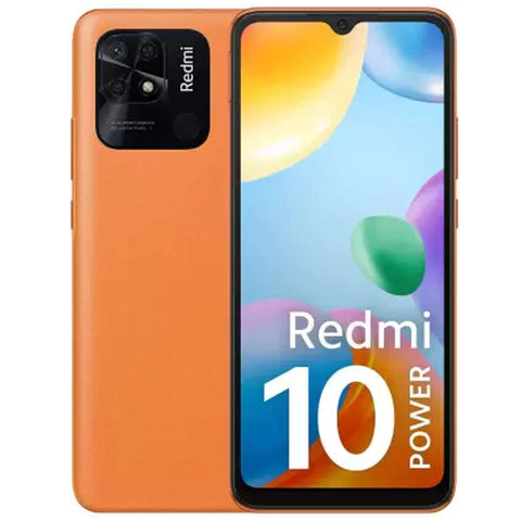 Redmi 10 Power Smartphone 8GB RAM 128GB Storage Sporty Orange 