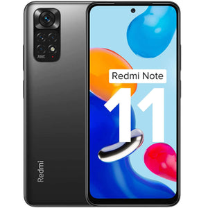 Redmi Note 11 Smartphone 6GB RAM 64GB Storage Space Black 