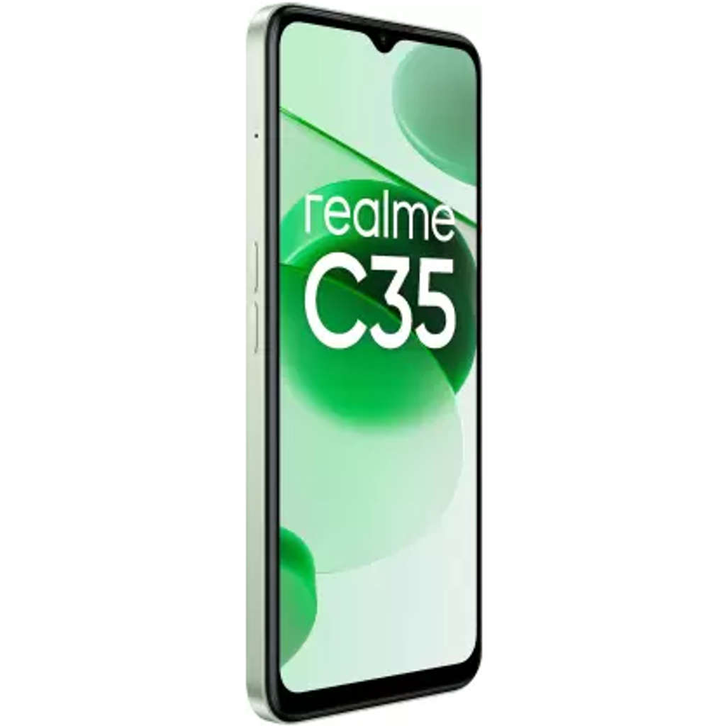 Realme C35 Smartphone 4GB RAM 64GB Storage Glowing Green