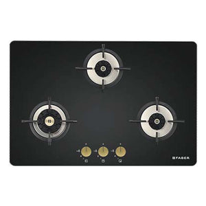 Faber Maxus Cooktop Hob 3 Brass Burner HT783 CRS BR CI AI 