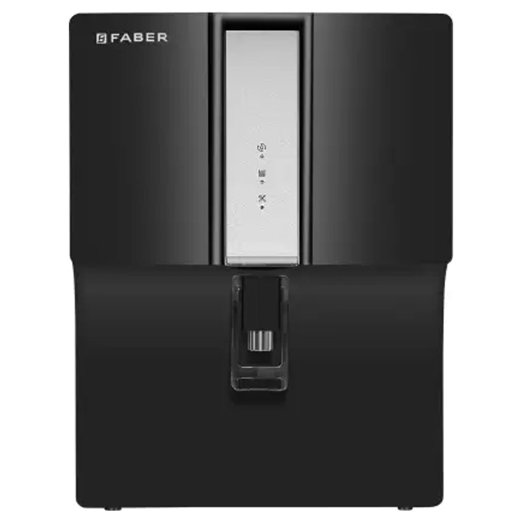 Faber FWP XUV 8000 Water Purifier 7L UV + UF + Alkaline Black 