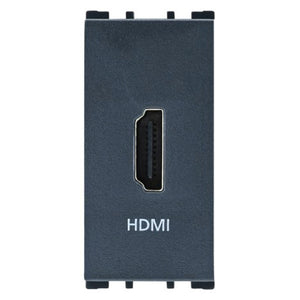Anchor Vision HDMI Socket 1Module Black WIM2641B 