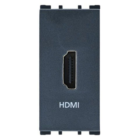 Anchor Vision HDMI Socket 1Module Black WIM2641B 