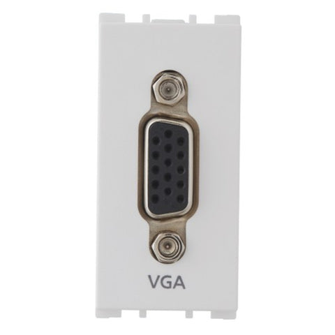 Anchor Vision Projector Socket 1Module White WIM2311 