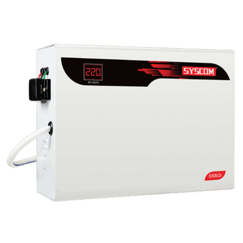 Syscom Voltage Stabilizer For Aircondtioner 14Amps S 550 i 