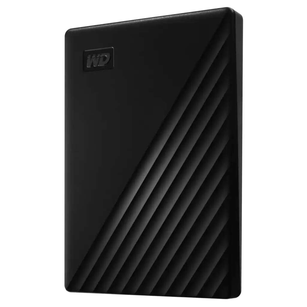 WD My Passport Portable External HDD Storage 2TB Black WDBYVG0020BBK-WESN