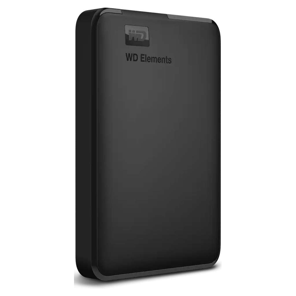 WD Elements Portable External HDD Storage 1TB Black WDBUZG0010BBK-WESN