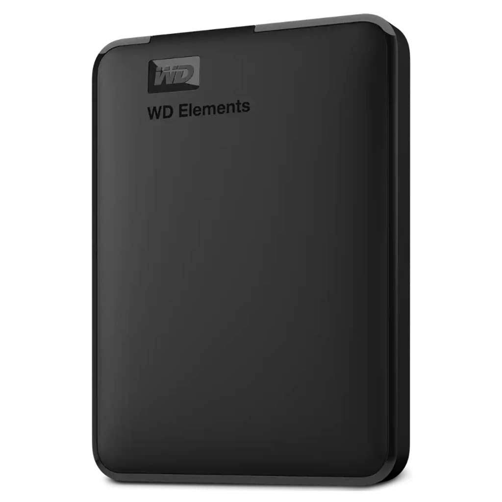 WD Elements Portable External HDD Storage 1TB Black WDBUZG0010BBK-WESN