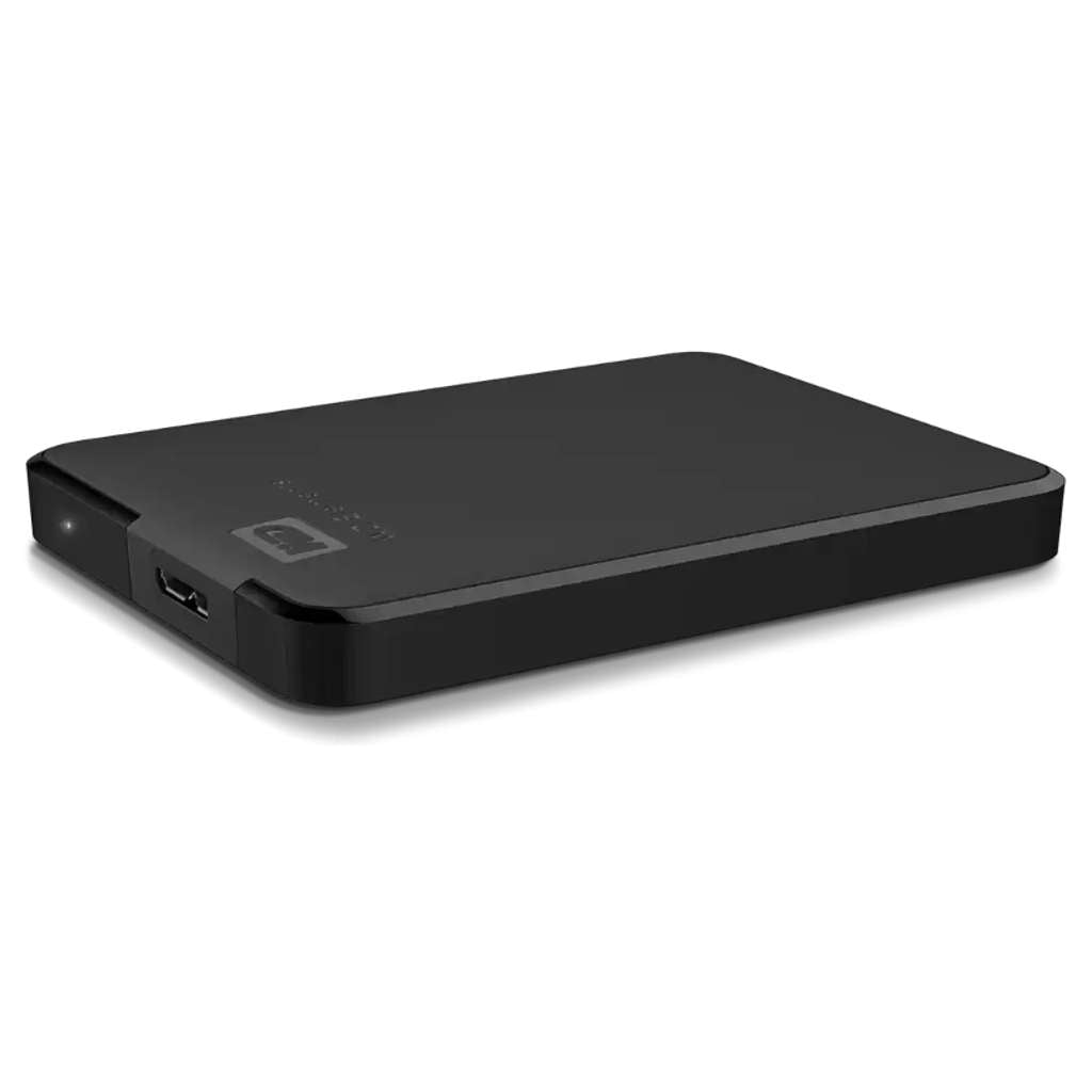 WD Elements Portable External HDD Storage 1TB Black WDBUZG0010BBK-WESN