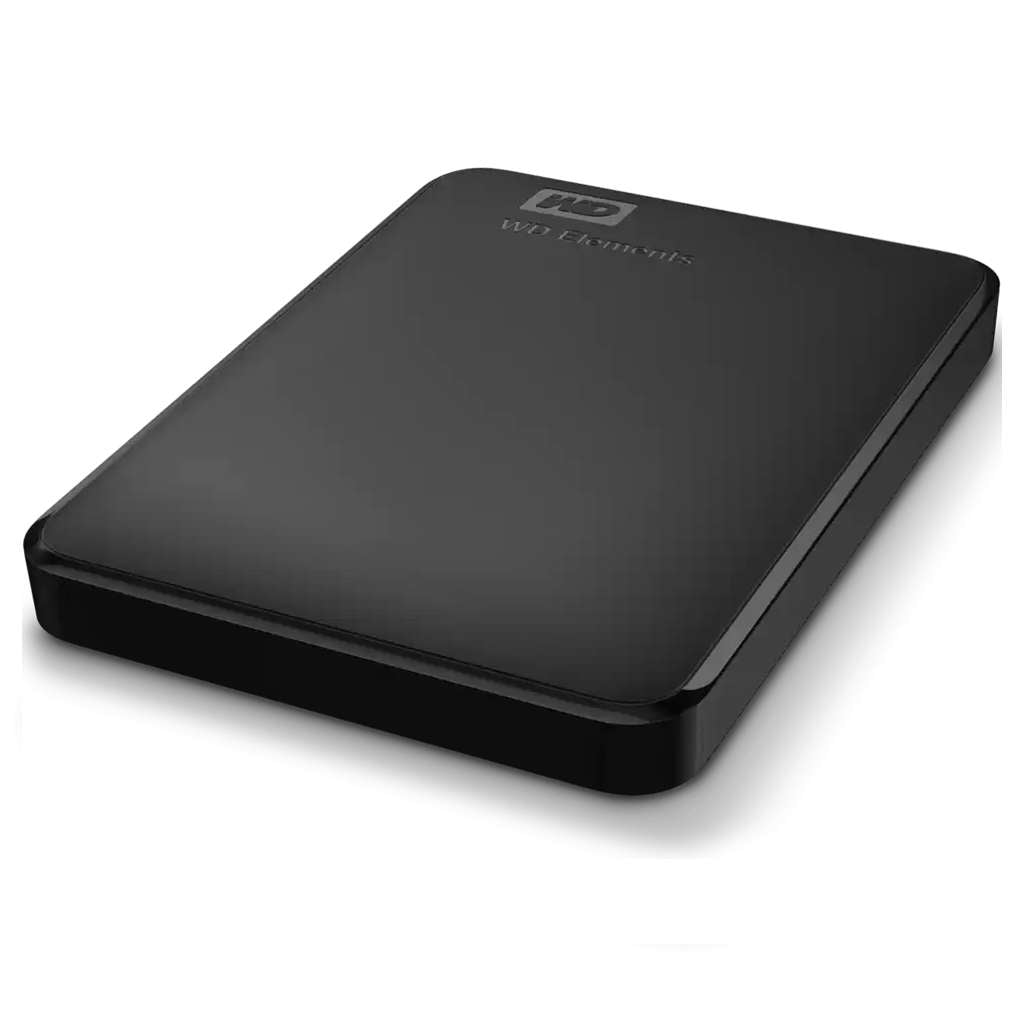 WD Elements Portable External HDD Storage 1TB Black WDBUZG0010BBK-WESN