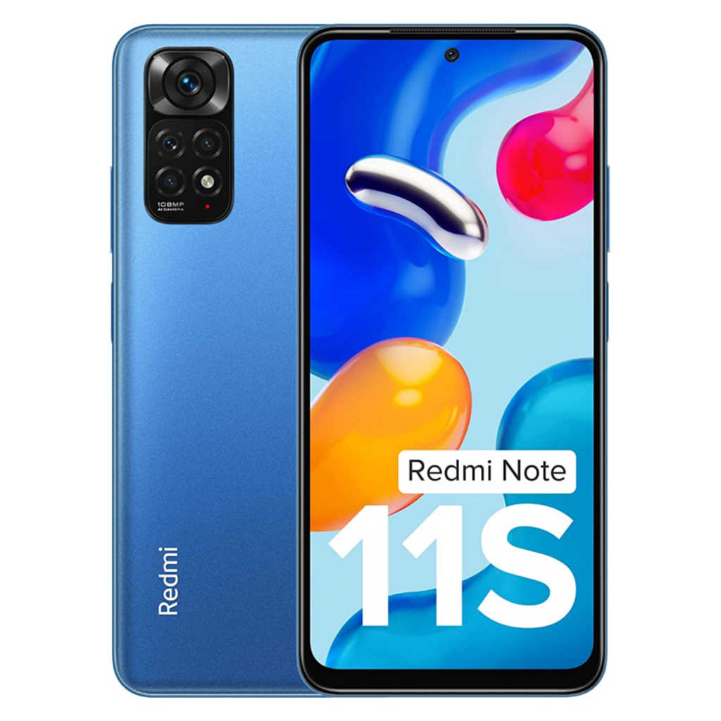 Redmi Note 11S Smartphone 6GB RAM 64GB ROM Horizon Blue 