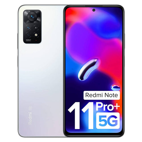 Redmi Note 11 Pro+5G Smartphone 6GB RAM 128GB ROM Phantom White 