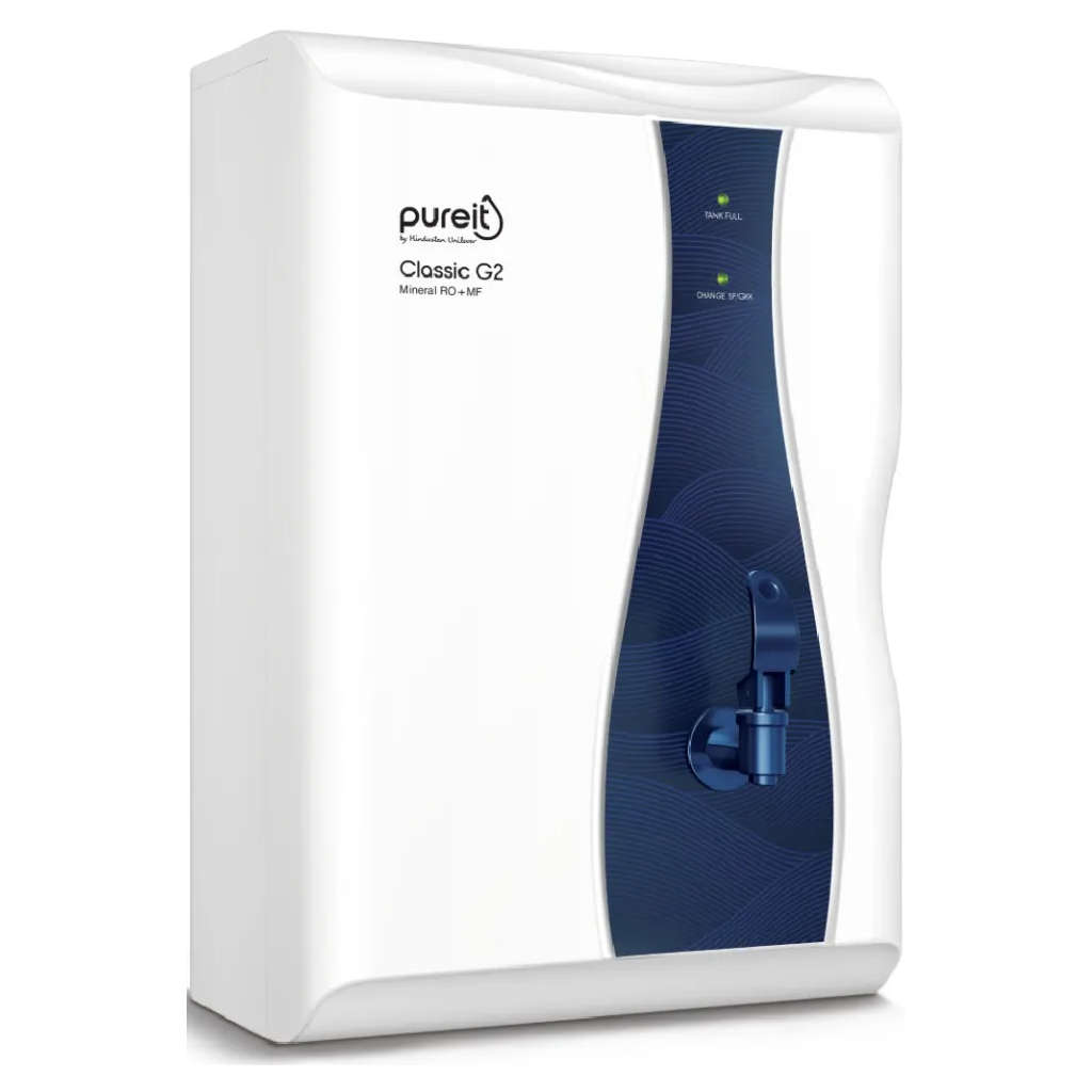 Pureit Classic G2 Mineral RO+MF Water Purifier 6L Storage