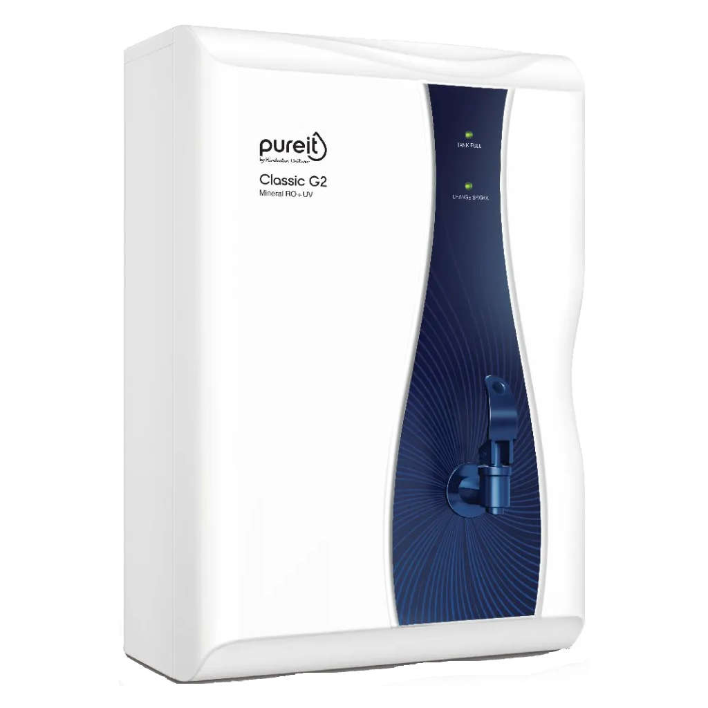 Pureit Classic G2 Mineral RO+UV Water Purifier 6L Storage