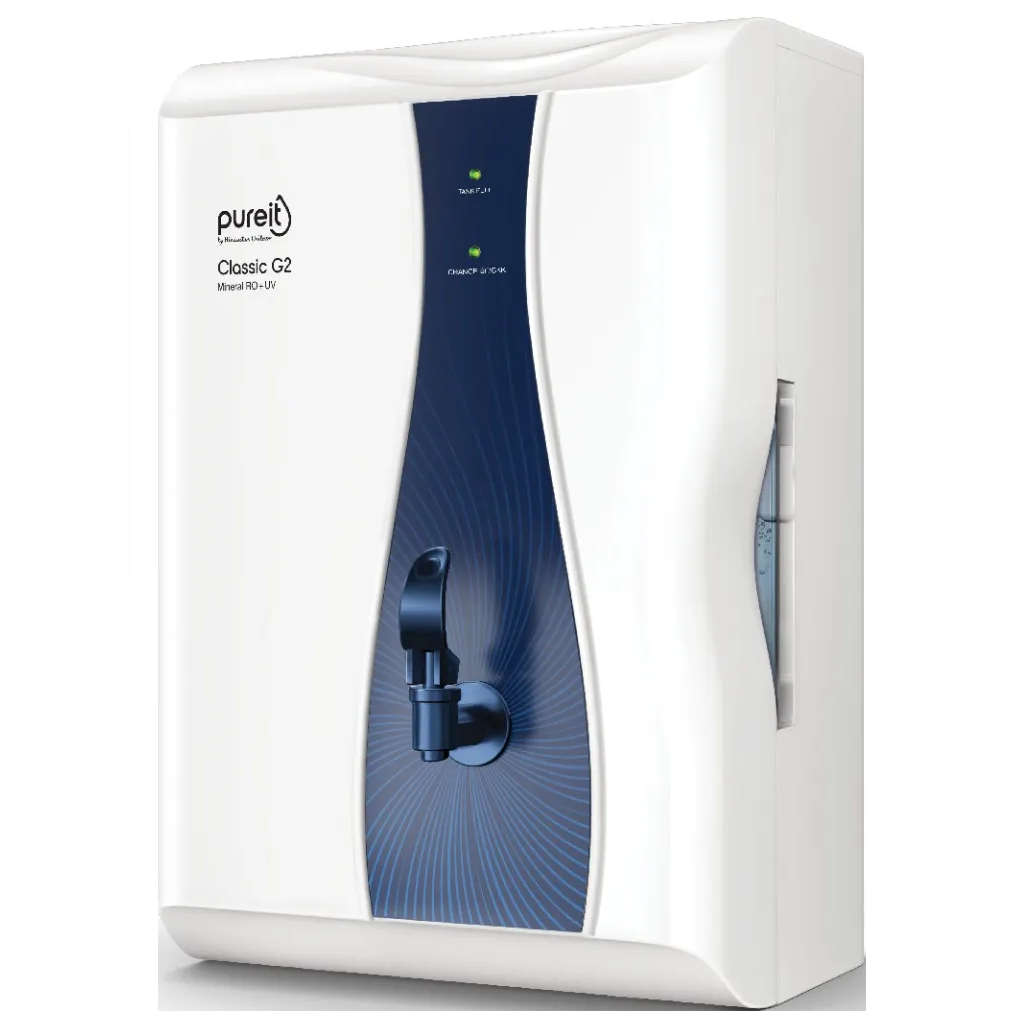 Pureit Classic G2 Mineral RO+UV Water Purifier 6L Storage