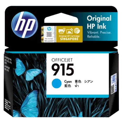HP 915 Cyan Original Ink Cartridge 