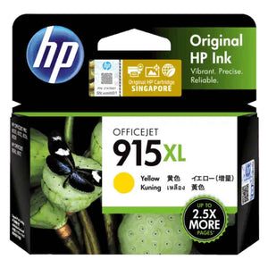 HP 915XL High Yield Yellow Original Ink Cartridge 