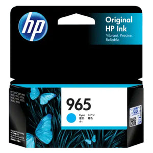 HP 965 Cyan Original Ink Cartridge 