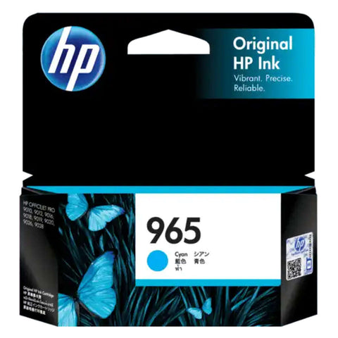 HP 965 Cyan Original Ink Cartridge 