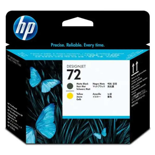 HP 72 Matte Black/Yellow DesignJet Printhead 