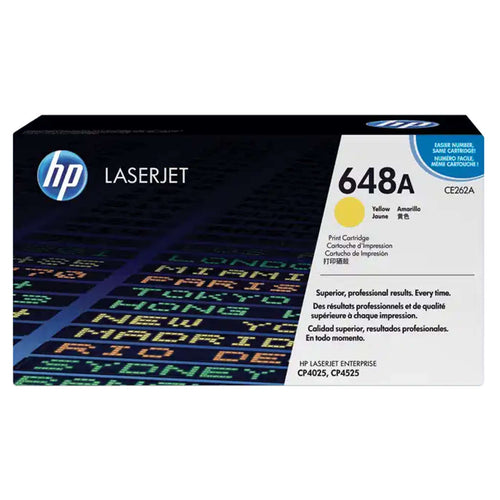 HP 648A Yellow Original LaserJet Toner Cartridge 