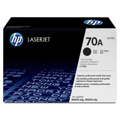 HP 70A Black Original LaserJet Toner Cartridge 
