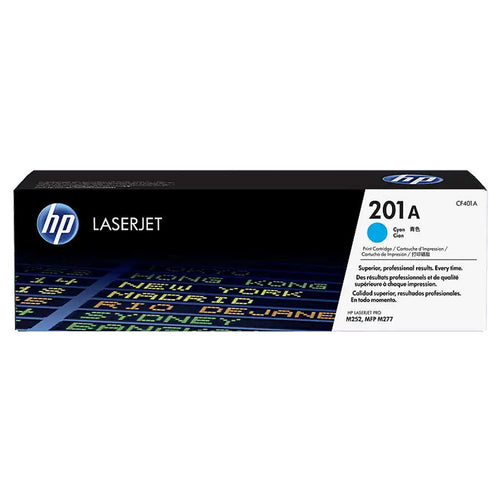 HP 201A Cyan Original LaserJet Toner Cartridge 