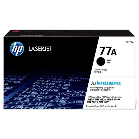 HP 77A Black Original LaserJet Toner Cartridge 