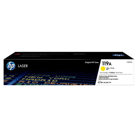 HP 119A Yellow Original Laser Toner Cartridge 