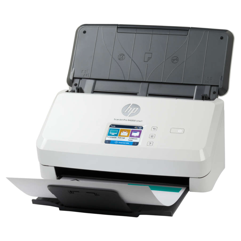 HP ScanJet Pro N4000 snw1 Sheet-Feed Scanner 6FW08A