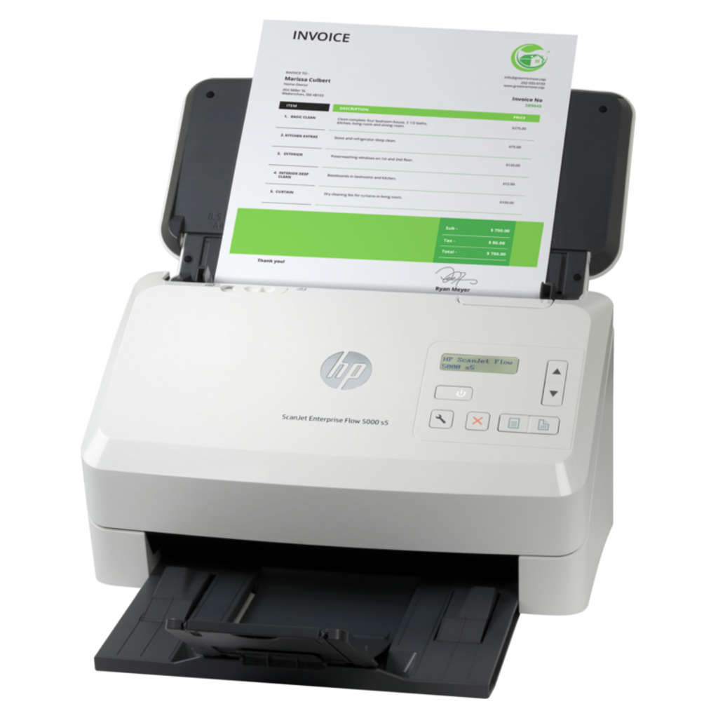 HP ScanJet Enterprise Flow 5000 s5 Sheet-Feed Scanner 6FW09A