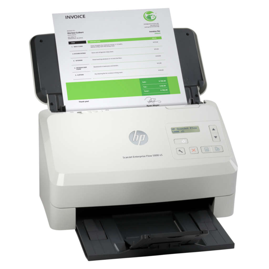 HP ScanJet Enterprise Flow 5000 s5 Sheet-Feed Scanner 6FW09A