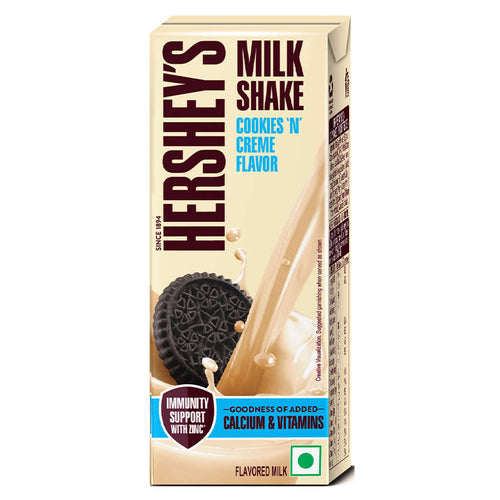 Hersheys Milk Shake Cookies ‘N’ Creame Flavour 180ml 