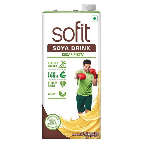 Sofit Soya Drink Kesar Pista Flavour 1000ml 
