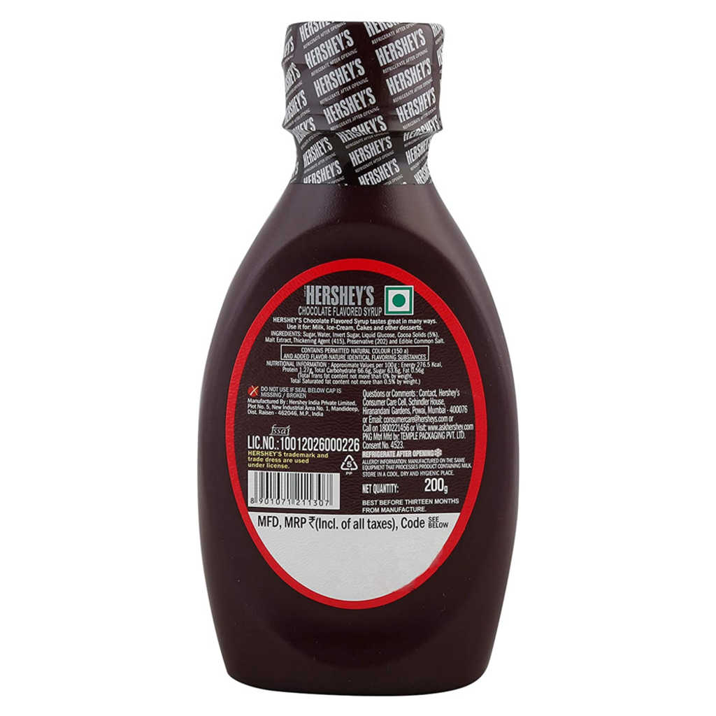 Hersheys Chocolate Syrup 200g