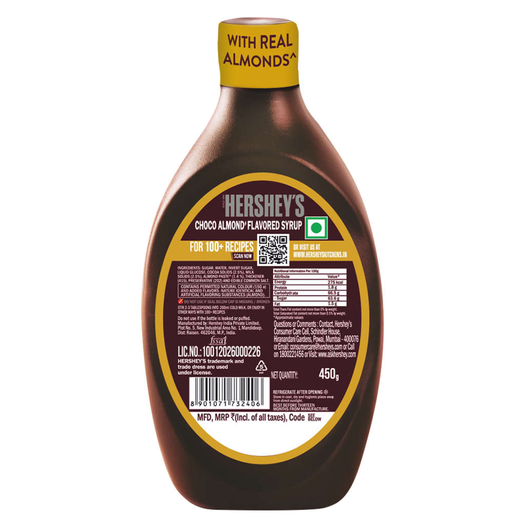 Hersheys Choco-Almond Syrup 450g