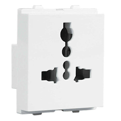 Crabtree Murano International Socket 25A White ACUKUXW133 