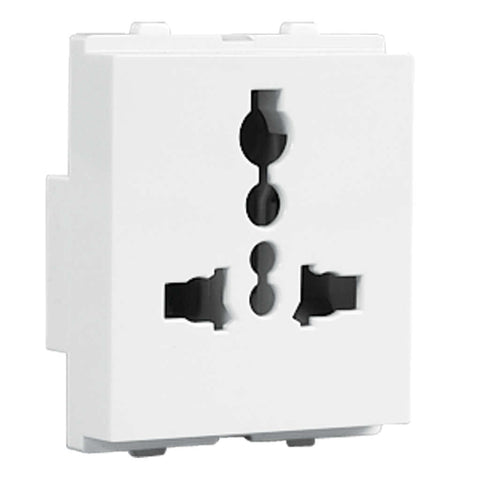 Crabtree Murano International Socket 25A White ACUKUXW133 