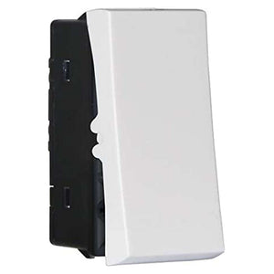Crabtree Athena Moderna One Way Switch 10AX Chalk White ACNSXXA101 