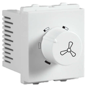 Crabtree Verona Fan Regulator 8Step 2M White ACVRFHW008 